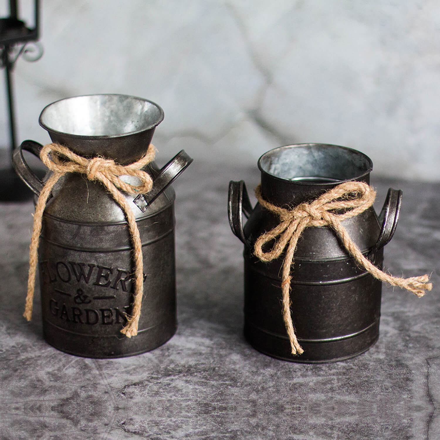 rustic vases for centerpieces