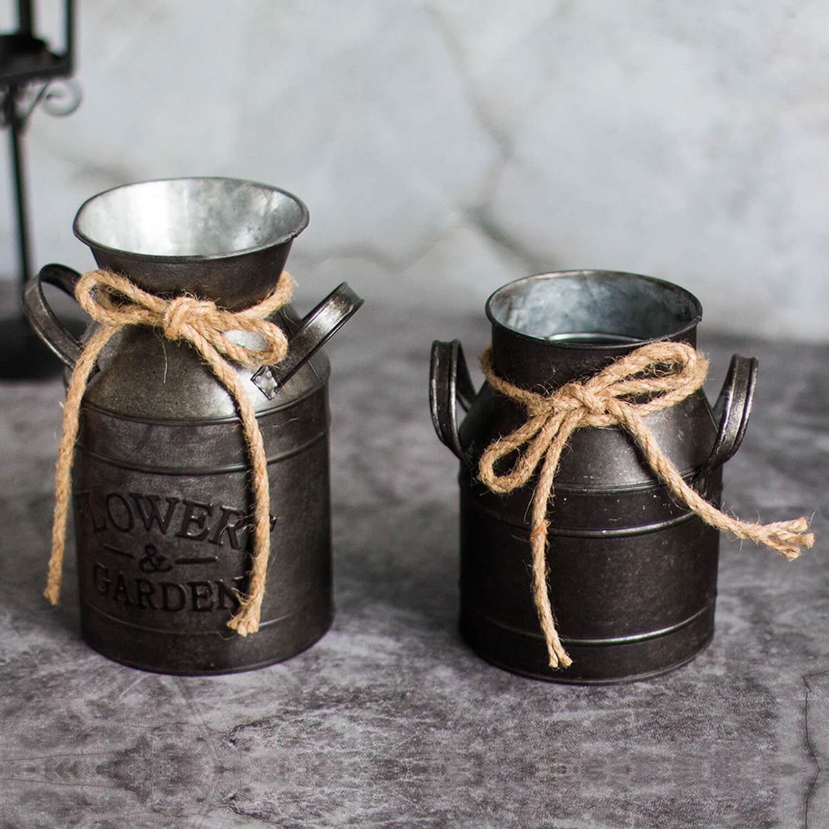 rustic vases for centerpieces