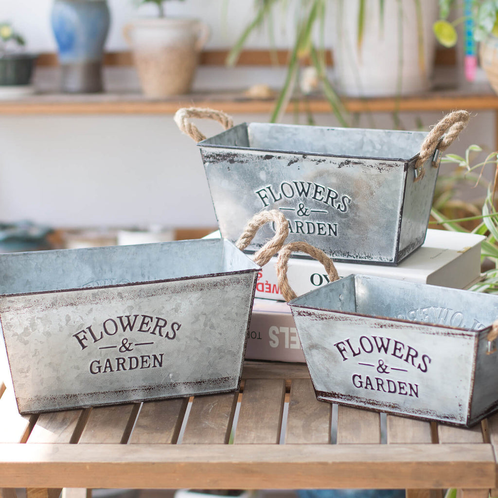flower pots