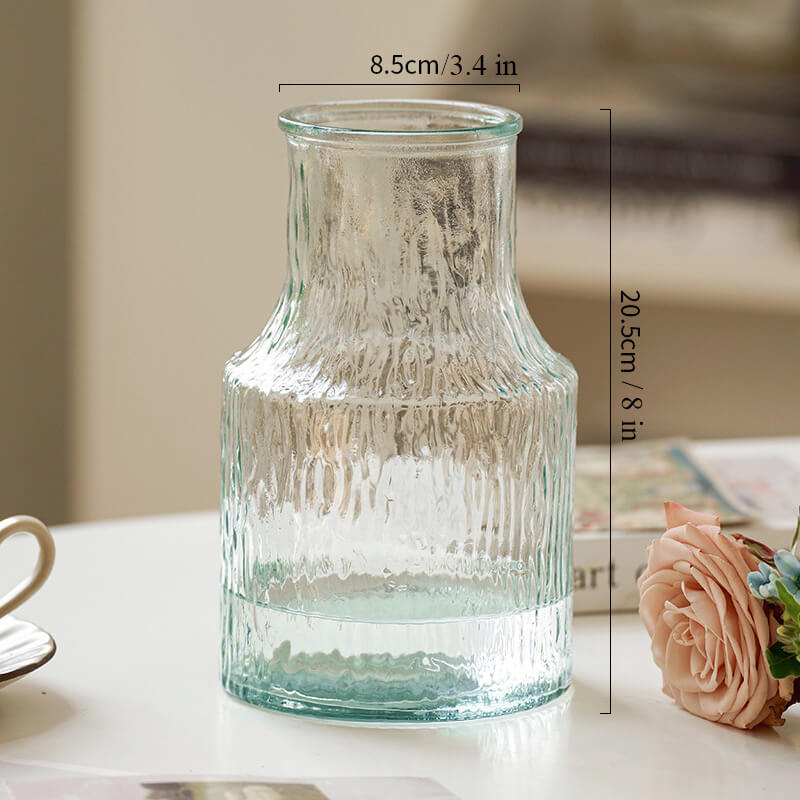 glass vase floral