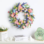 Fake Flower Garden Easter Wreaths