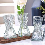 small crystal vase
