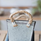 Vintage Tin Flower Pot