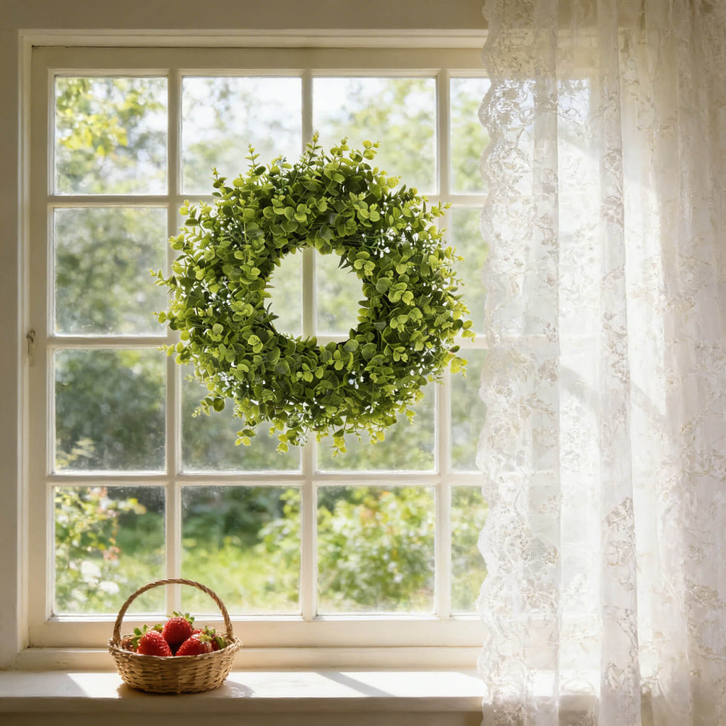 Green Eucalyptus Wreath - 24’’