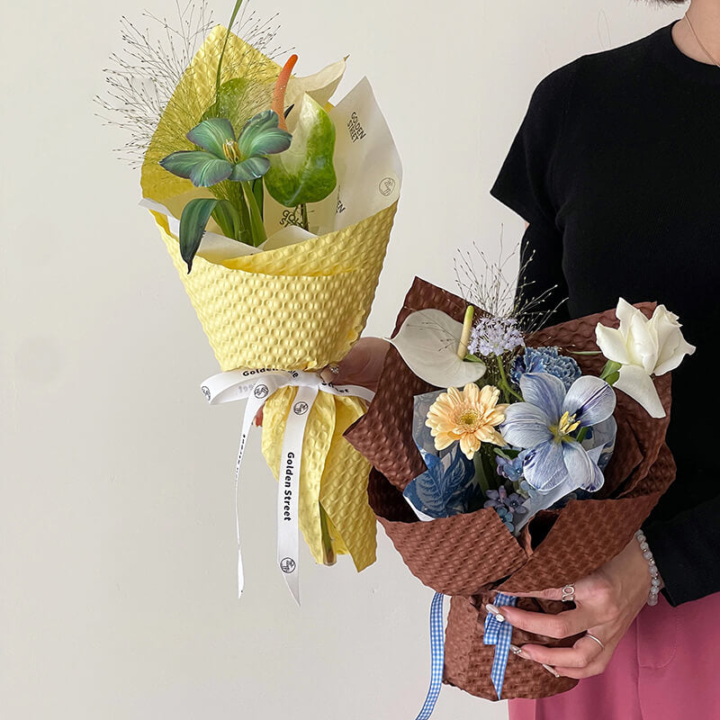 rose paper wrap