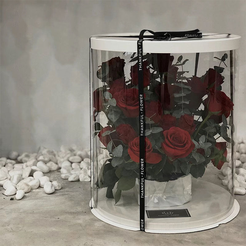 gift box with clear window