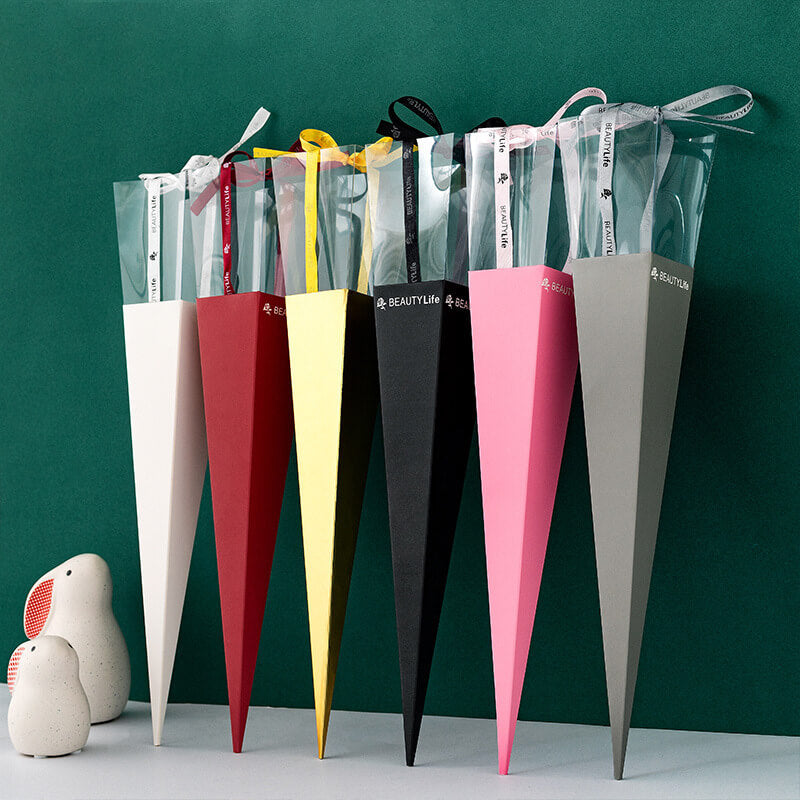Single Rose Carrying Purse, 12.4 × 4.3 Inch, 10 Pcs