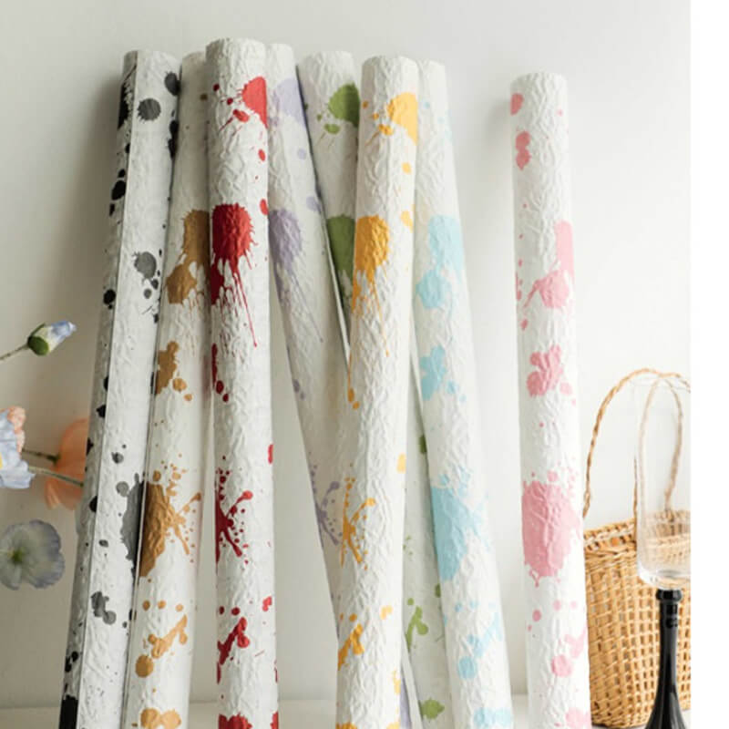 Hand-torn Wrapping Paper, 19.7 × 20.7 Inch, 10 Sheets