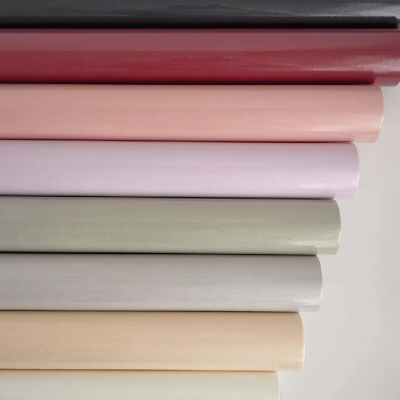 wrapping paper for flowers nearby