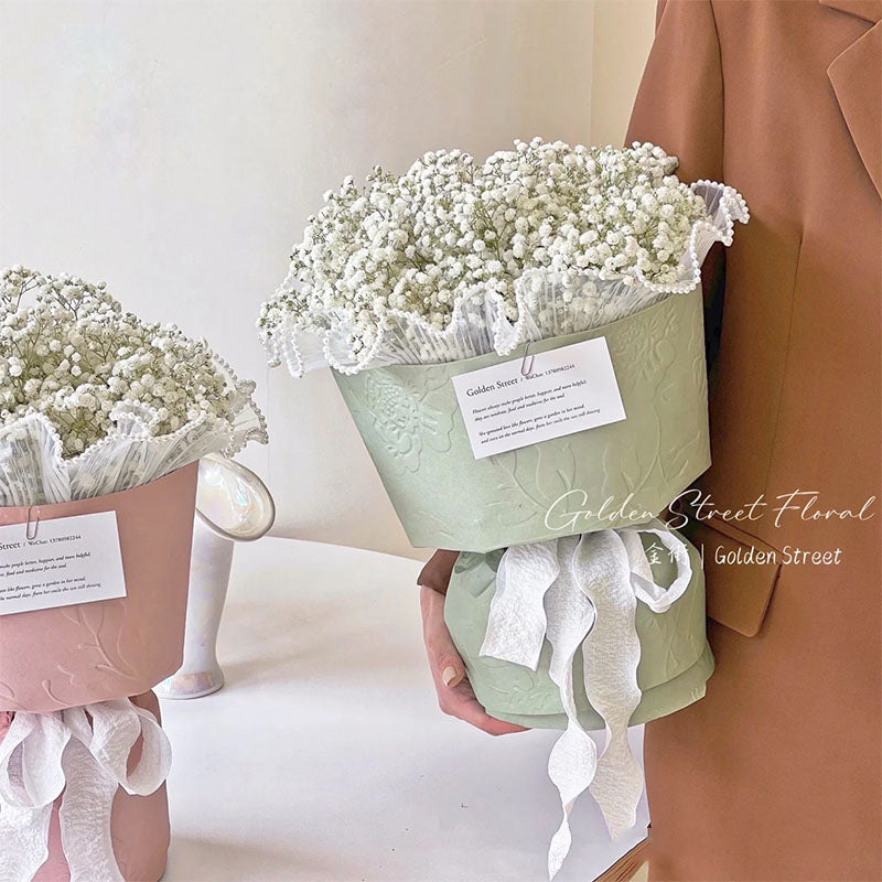 bouquet wrapping paper name