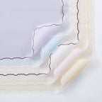 Small Handkerchief Waterproof Flower Paper, 22.5 × 22.5 Inch, 20 Sheets