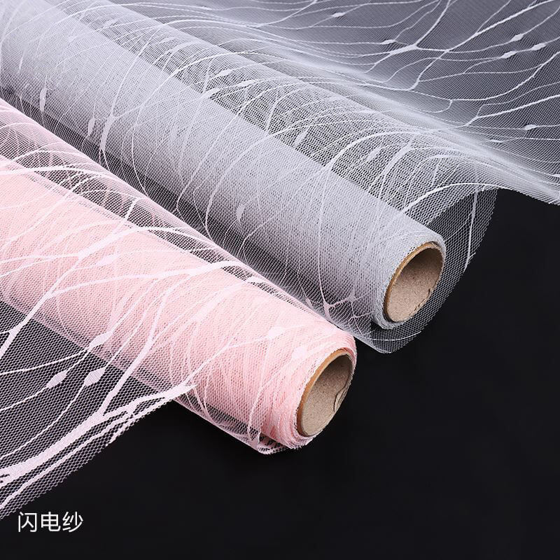 mesh for flower bouquet