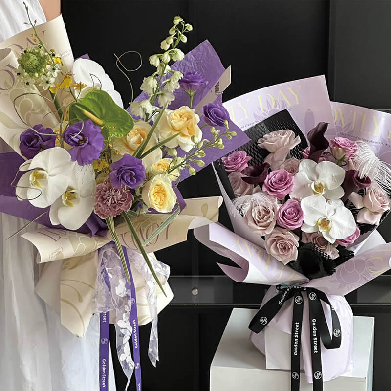 what paper is used for wrapping flowers