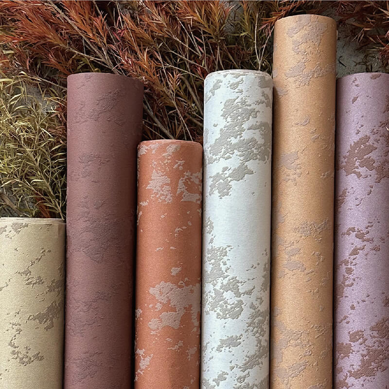 flowers wrapping paper