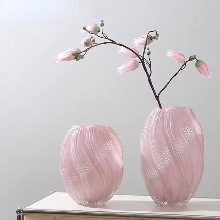 glass vase floral