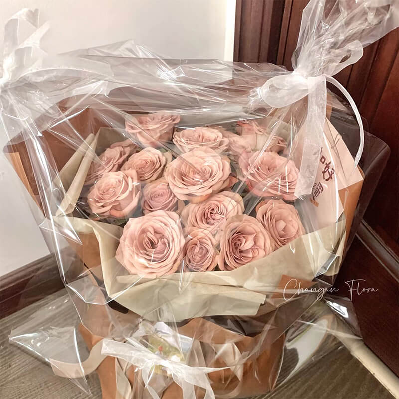 floral bouquet wrapping paper