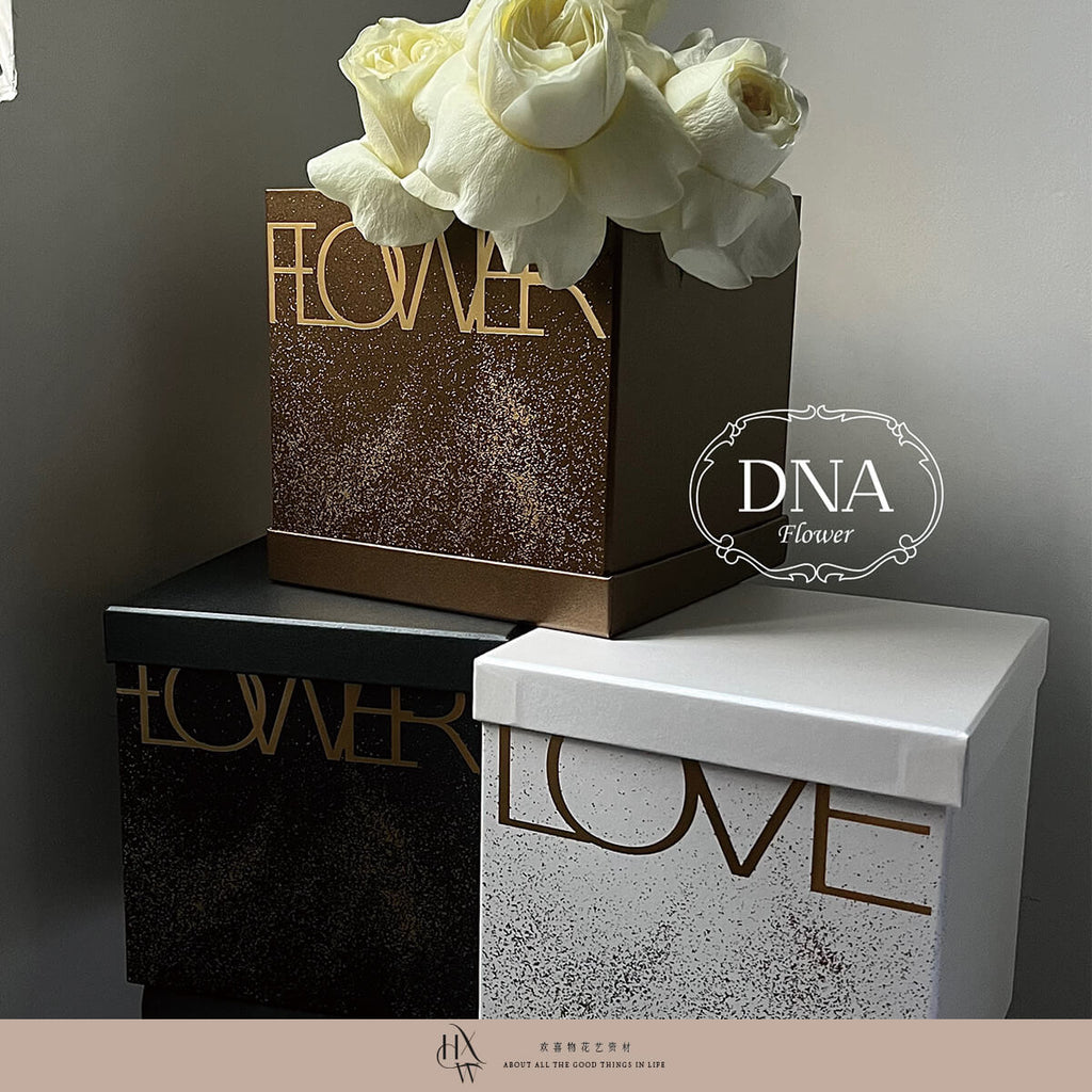 square boxes with lids