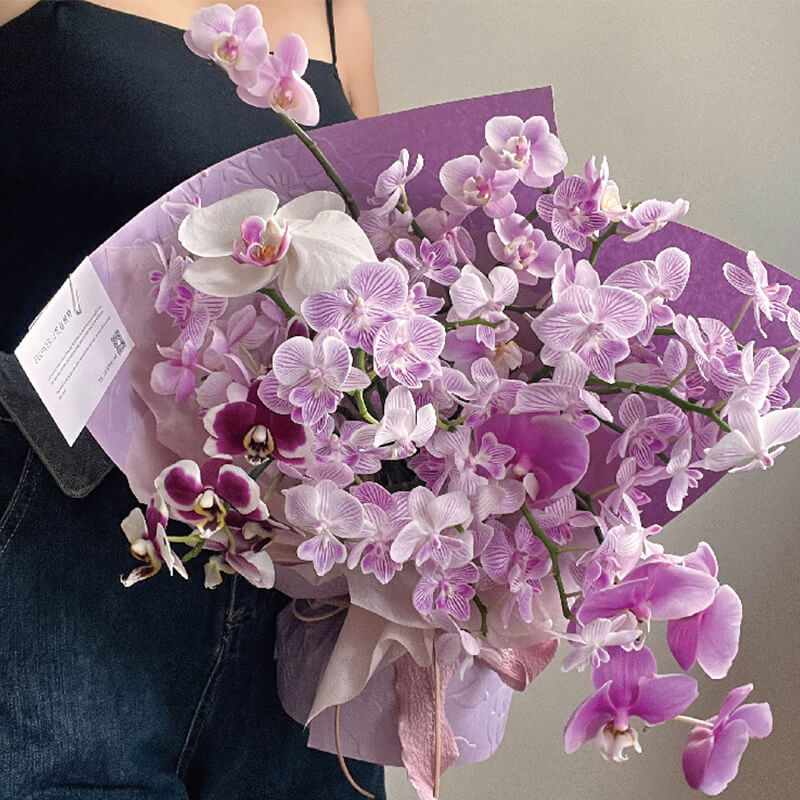 wrapping flower paper