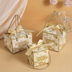 Floral Wedding Gift Boxes with Ribbons