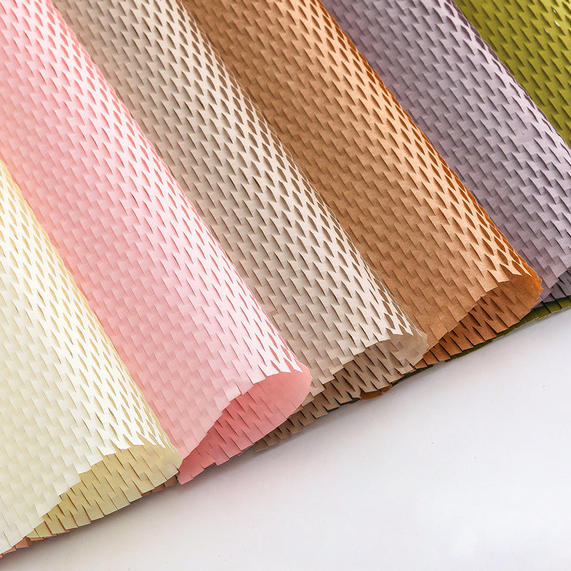 Colored Mesh WrappingPaper, 10 Sheets