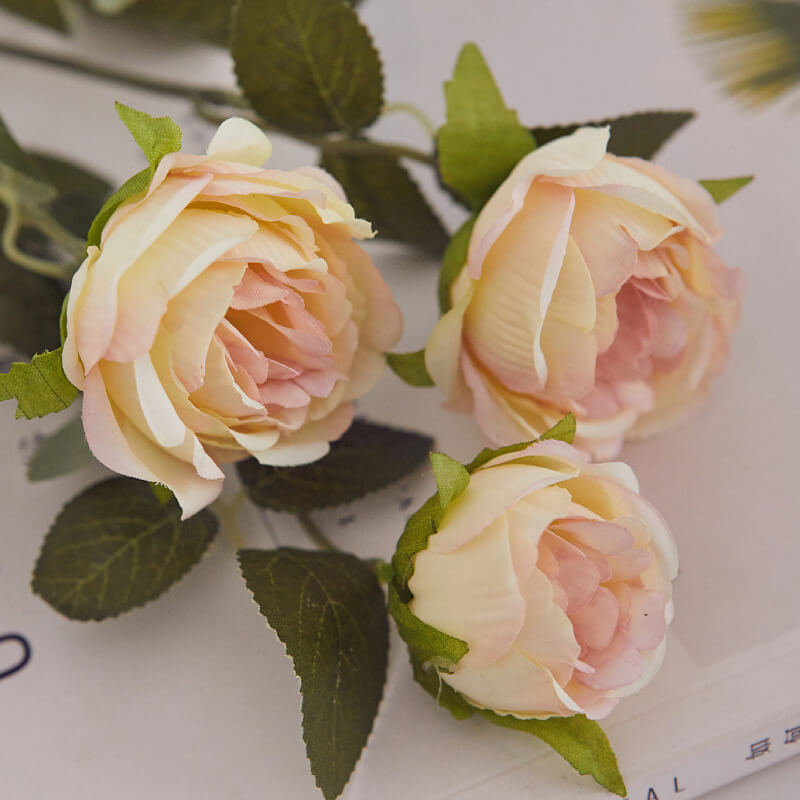 silk flower bridal bouquet