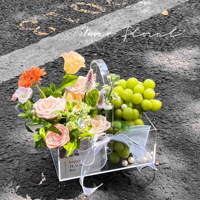acrylic flower box
