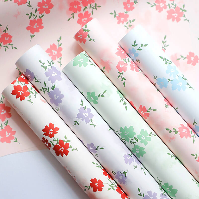 wholesale flower wrapping paper