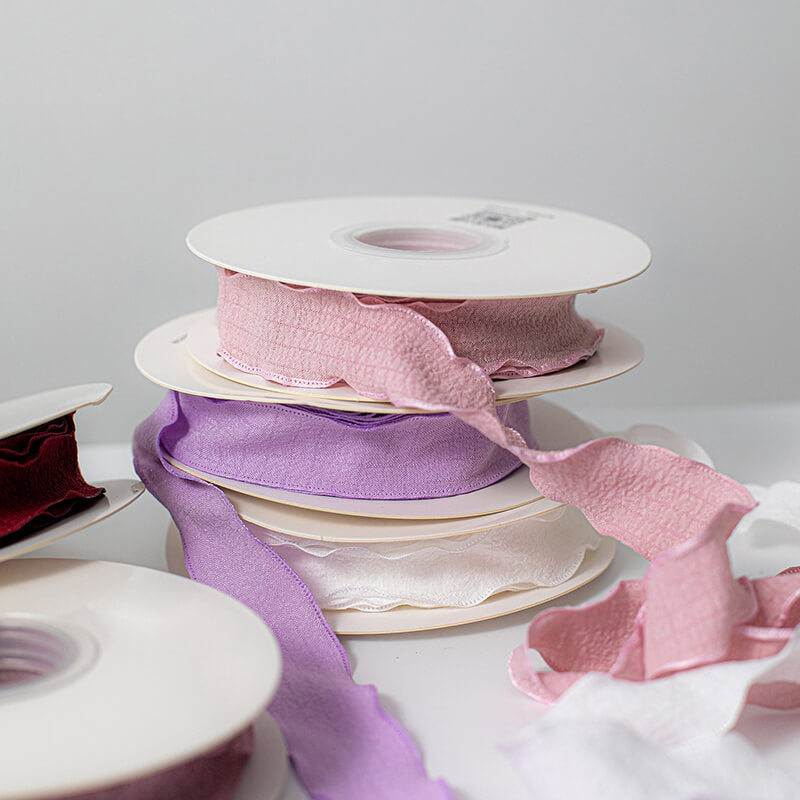 ribbon flower bouquet