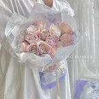 paper wrapping flowers