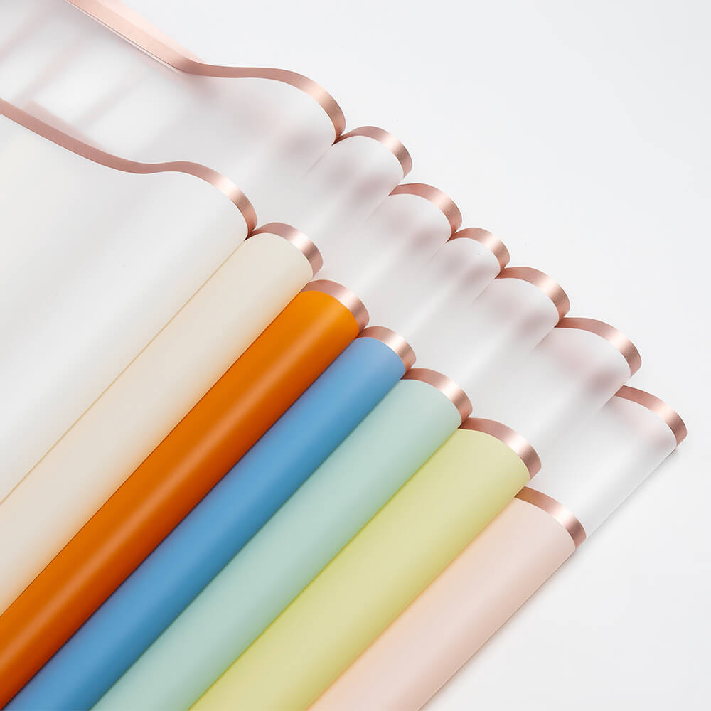 flower wrapping paper waterproof