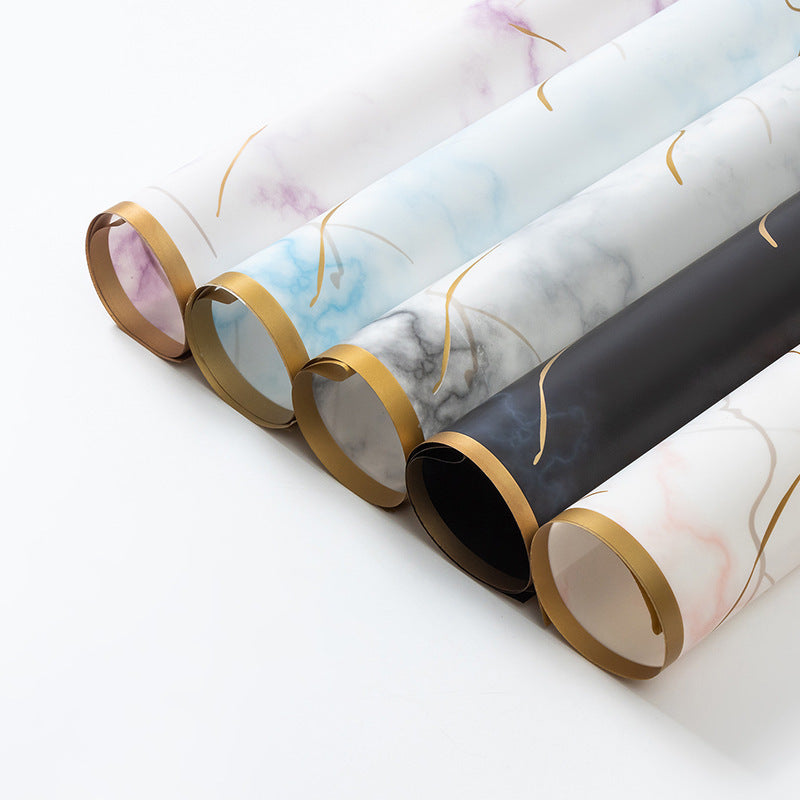 paper flower wrapping