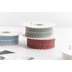 christmas wired ribbon