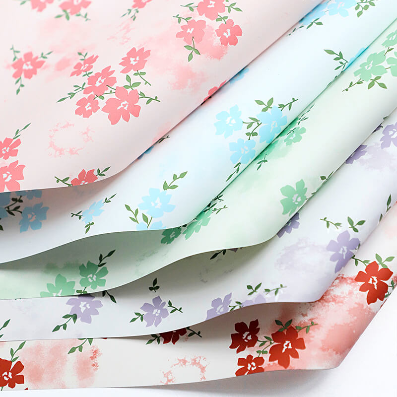 packing for flower wrapping paper