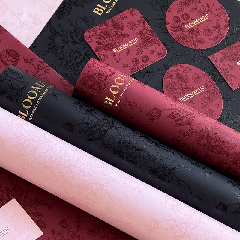 wrapping paper for bouquet