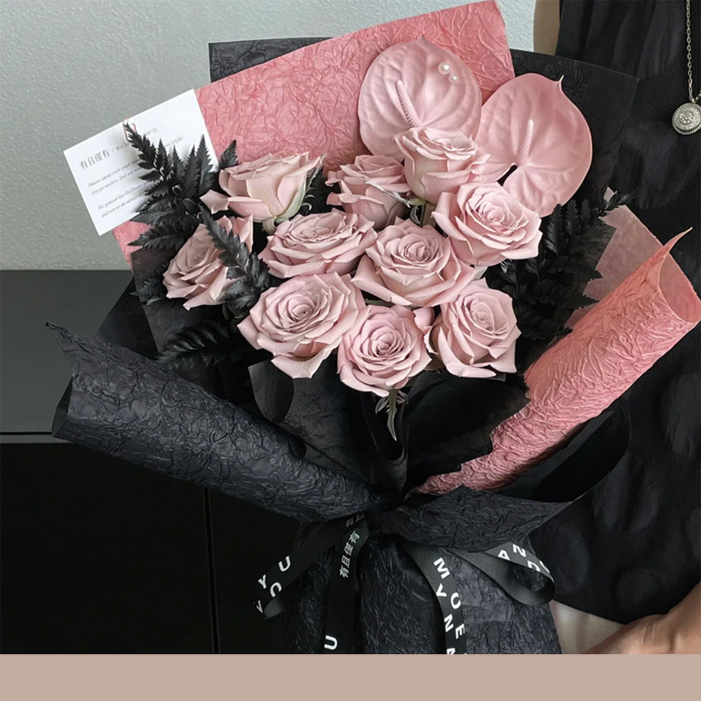 wrapping paper for roses
