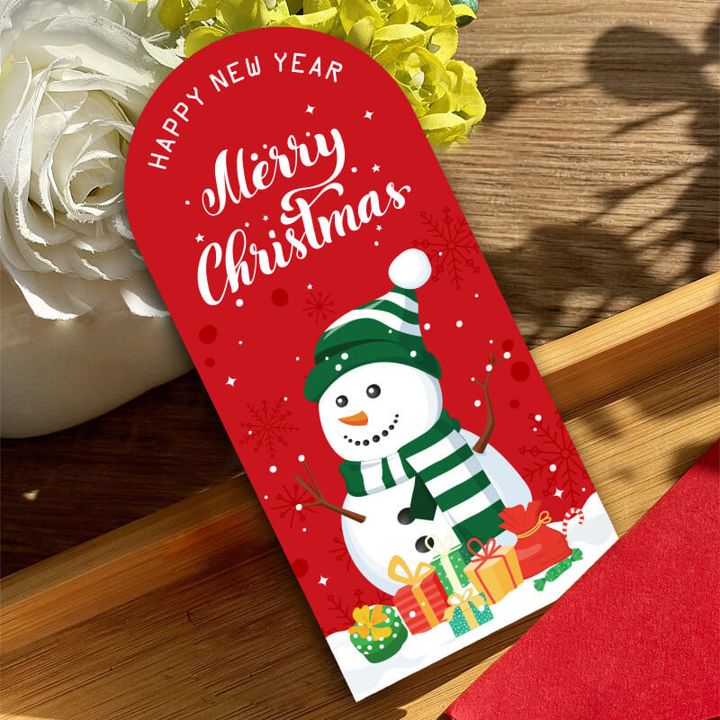Christmas packaging labels