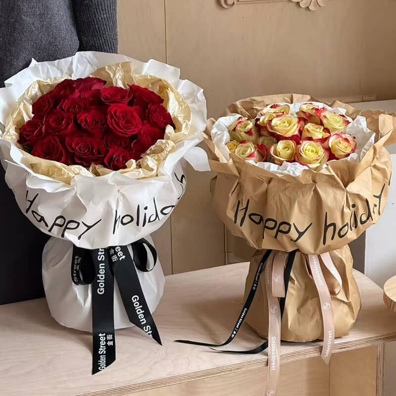 where to buy flower bouquet wrapping paper