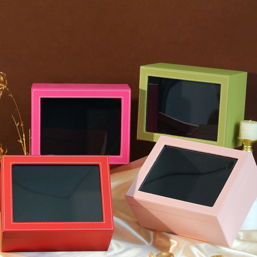 clear square box