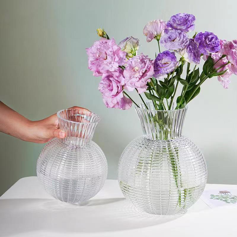 glass flower vase