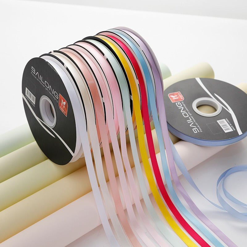 Double-sided Polyester Ribbon, 0.39 inch x 100 Yards