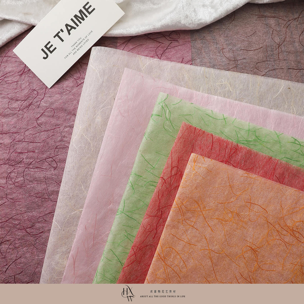 flower wrapping tissue paper