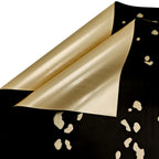 Sprinkle Gold Wrapping Paper, 22.5 × 22.5 Inch, 20 Sheets