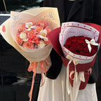 wrapping paper roses