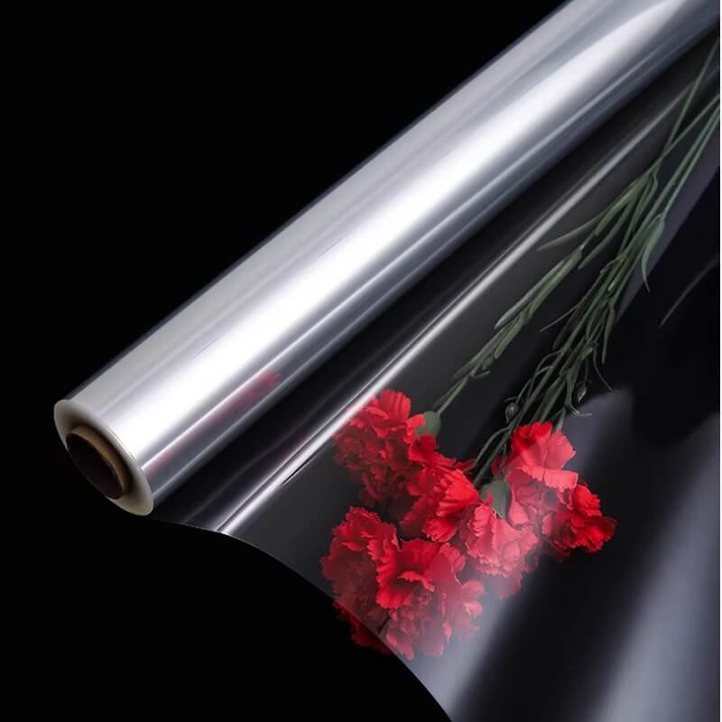 plastic wrapping paper for gifts