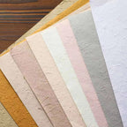 Hand-torn DIY Art Paper, 19.7 × 27.6 Inch, 5 Sheets