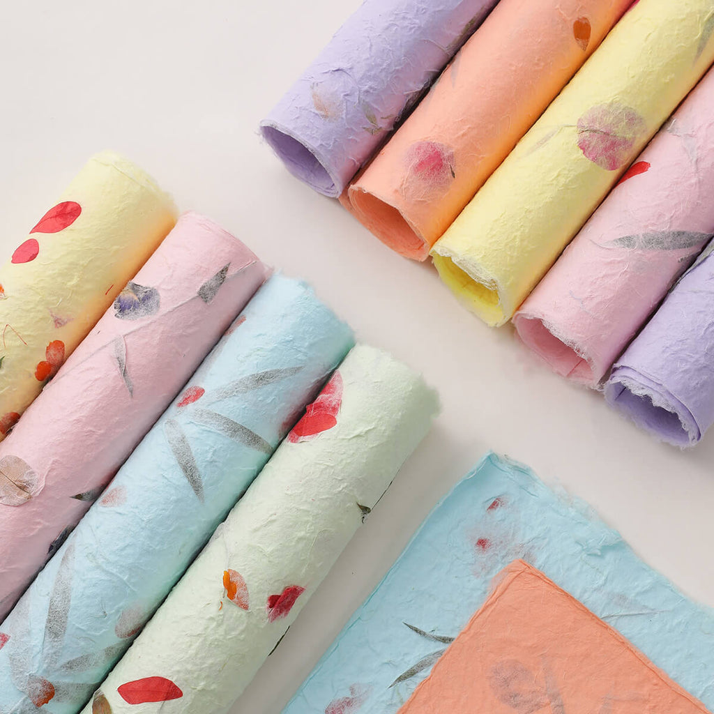 wrapping paper for flower bouquet