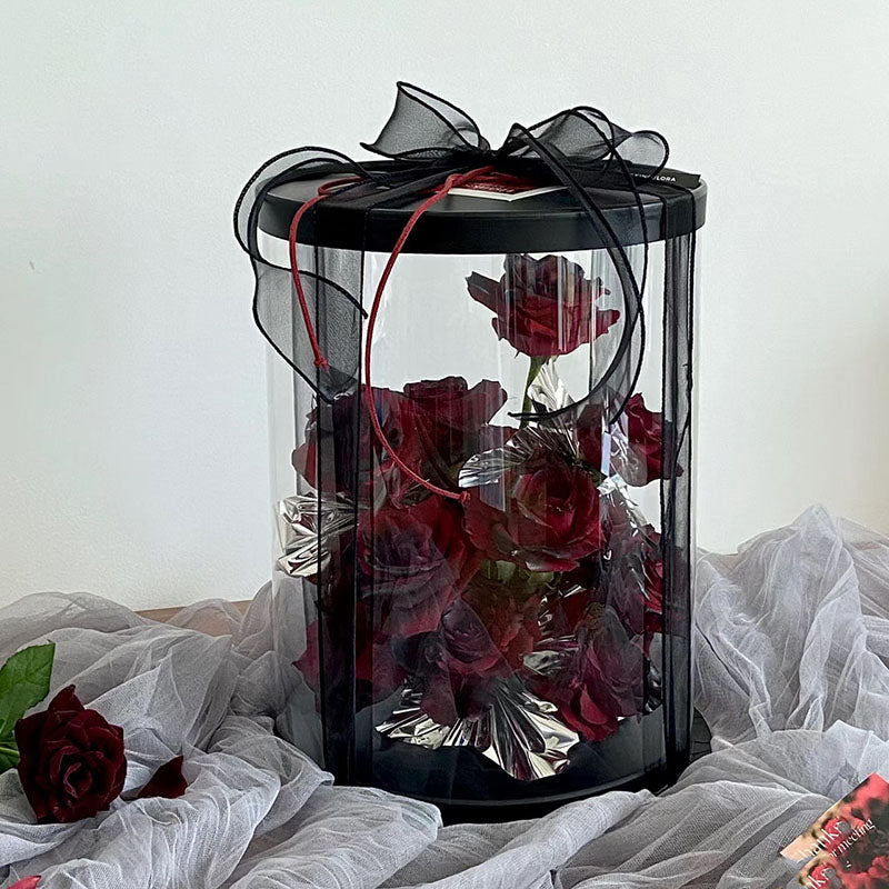 gift boxes with clear window