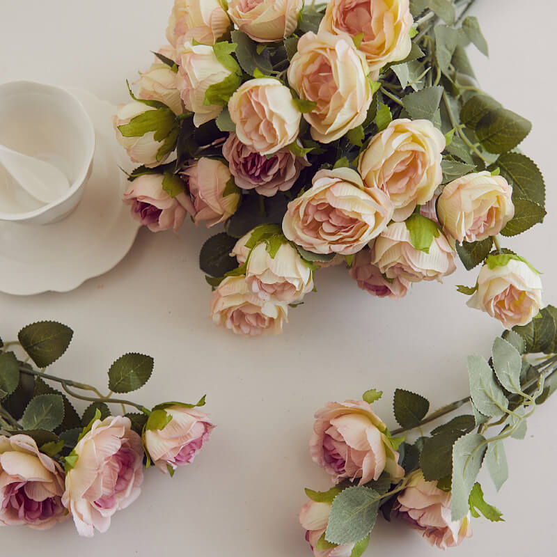 silk wedding flowers