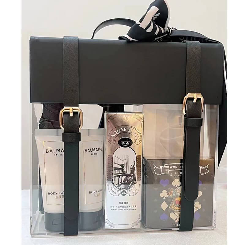 Black acrylic gift boxes