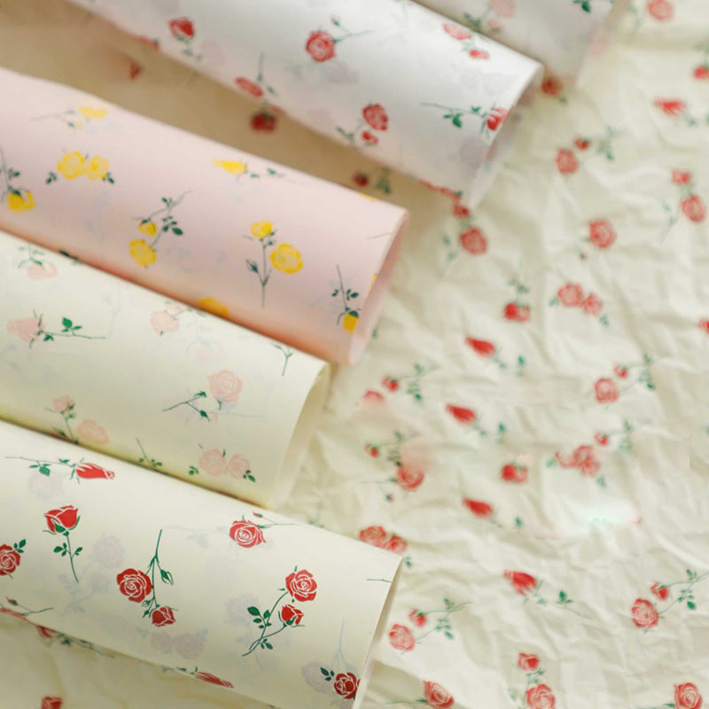 sunflower wrapping paper